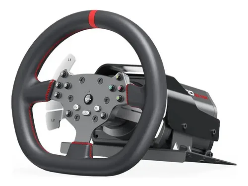 Volante Pxn Direct Drive V10 Ultra 3,2 Nm Botones Y Pedales Negro