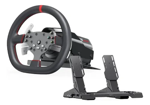 Volante Pxn Direct Drive V10 Ultra 3,2 Nm Botones Y Pedales Negro