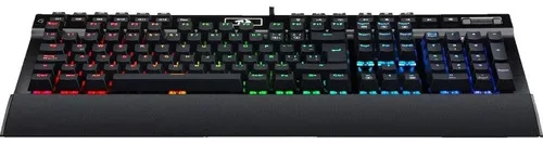 Teclado Redragon Yama Black Qwerty Outemu Purple Rgb Gamer Negro Español De Latinoamérica