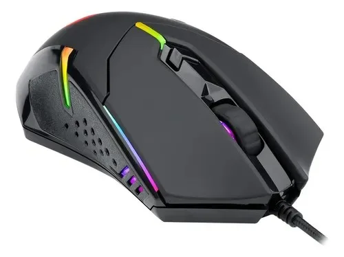 Mouse Gamer Optico Redragon Centrophorus2 M601-rgb Black