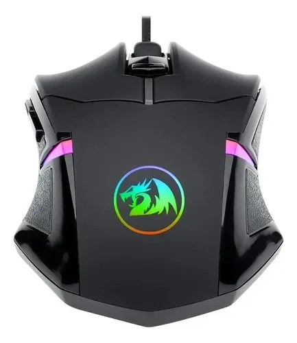 Mouse Gamer Optico Redragon Centrophorus2 M601-rgb Black