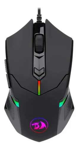 Mouse Gamer Optico Redragon Centrophorus2 M601-rgb Black