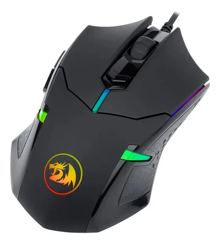 Mouse Gamer Optico Redragon Centrophorus2 M601-rgb Black