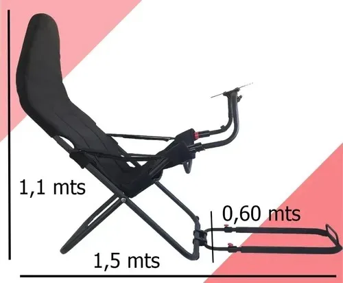 Simulador Playseat Challenge X Logitech Plegable Raxer Challenge X Logitech