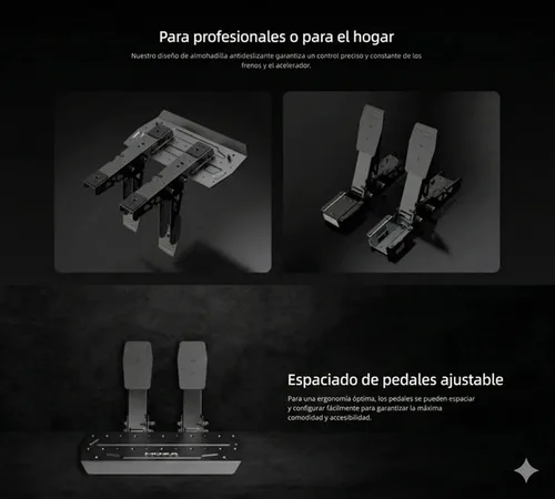 Volante y Pedales Moza Racing R3 Direct Drive para Simulador PC