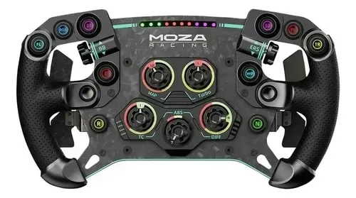 Volante Simulador Moza Racing Gs V2p Formula Pc Negro