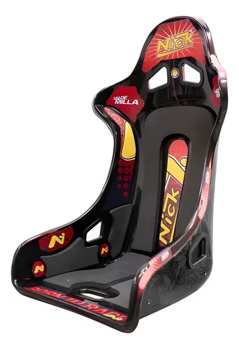Butaca Nick 1/4 De Milla Competicion Autos Simulador Rojo