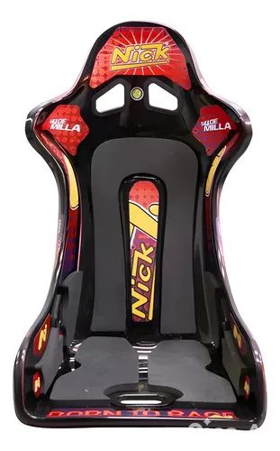 Butaca Nick 1/4 De Milla Competicion Autos Simulador Rojo