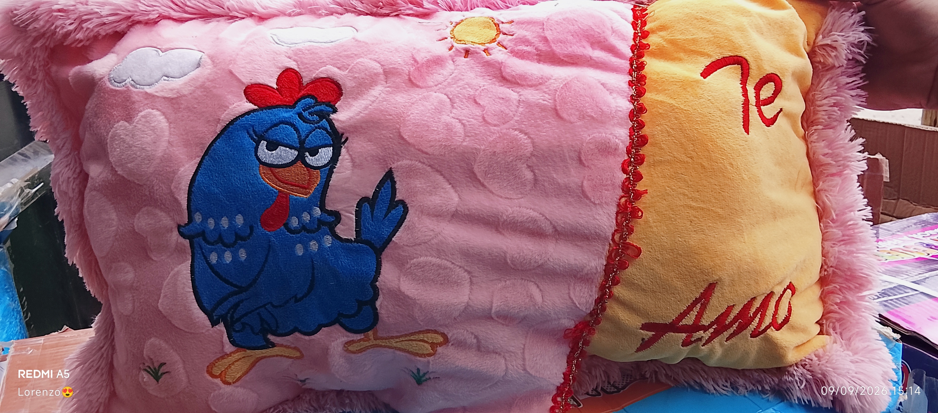 Almohada infantil