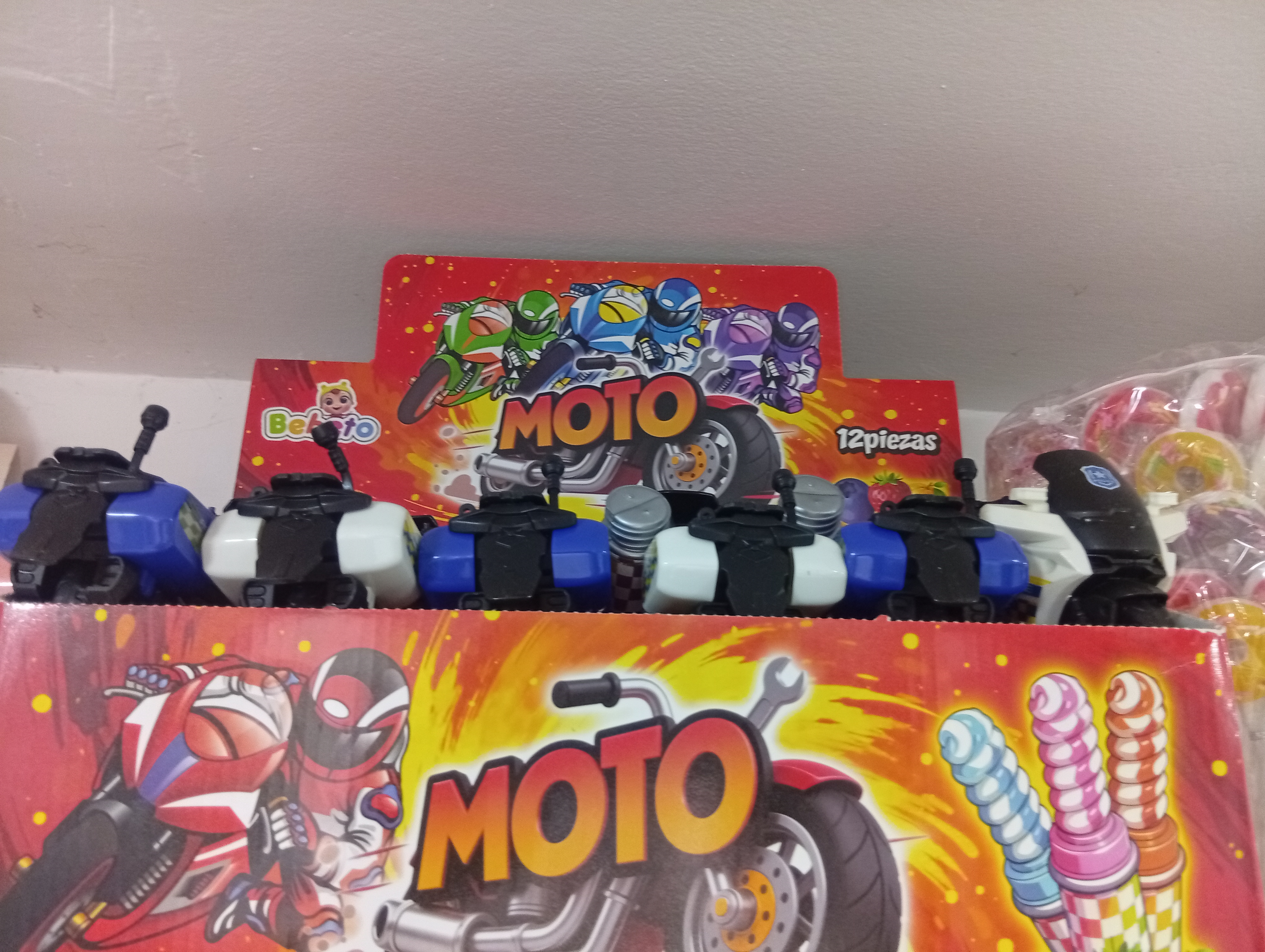 Moto caramelo