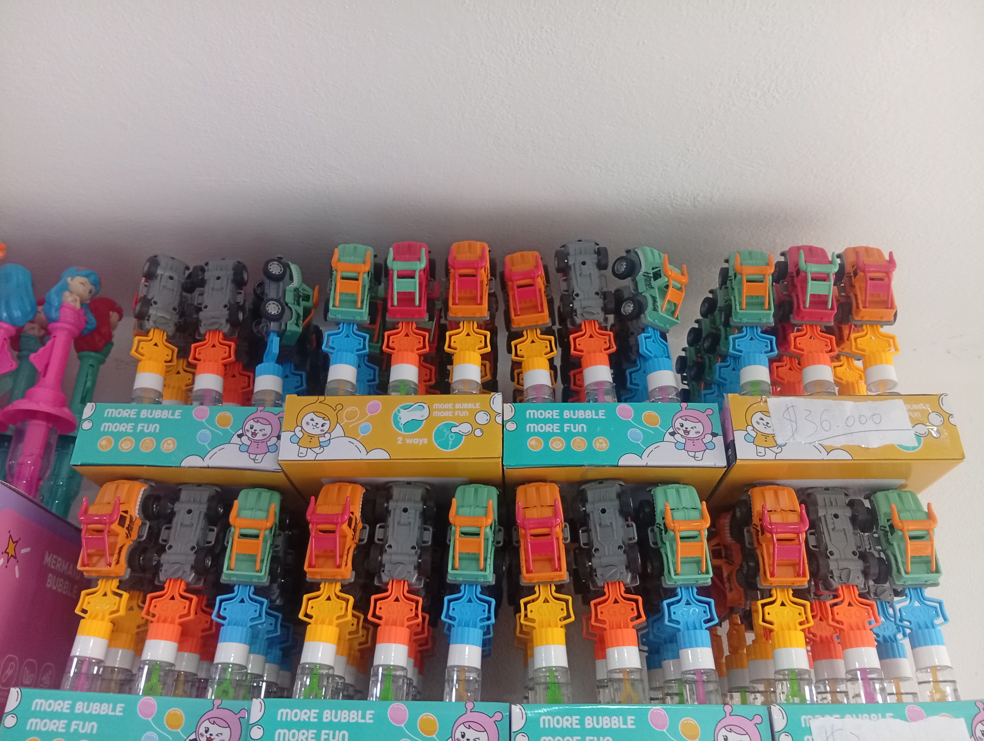 Burbujeros camionetas medianos x12