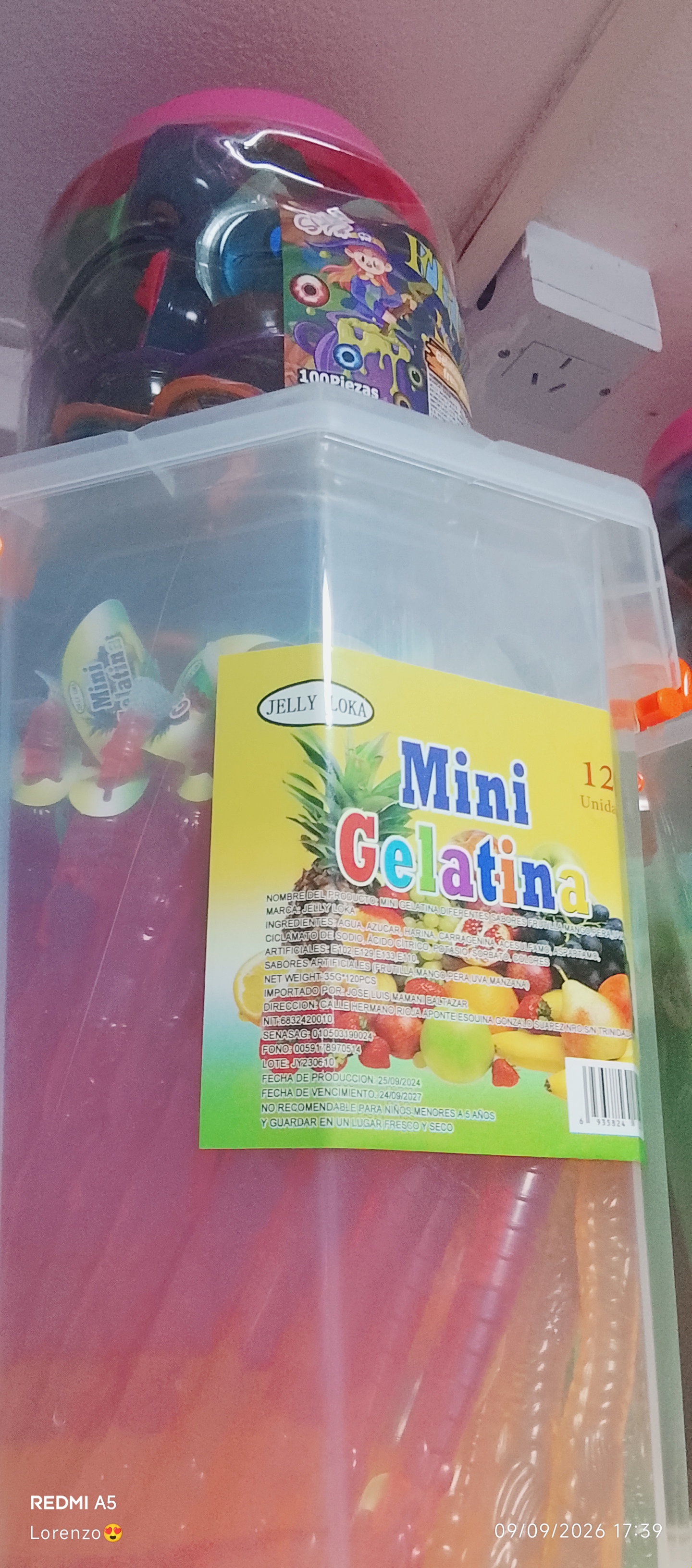 Tacho gelatina x120