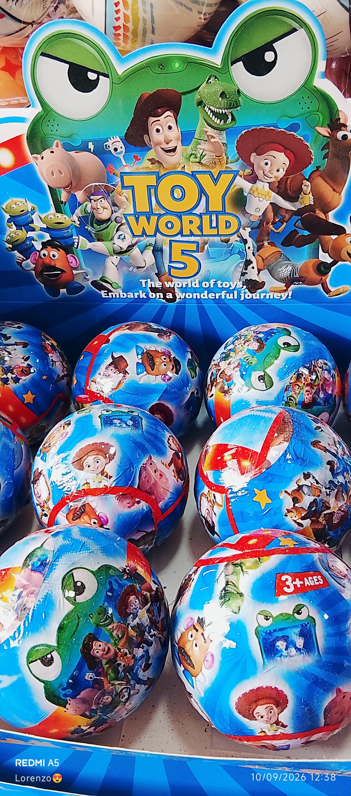 Sorpresa toy story x12
