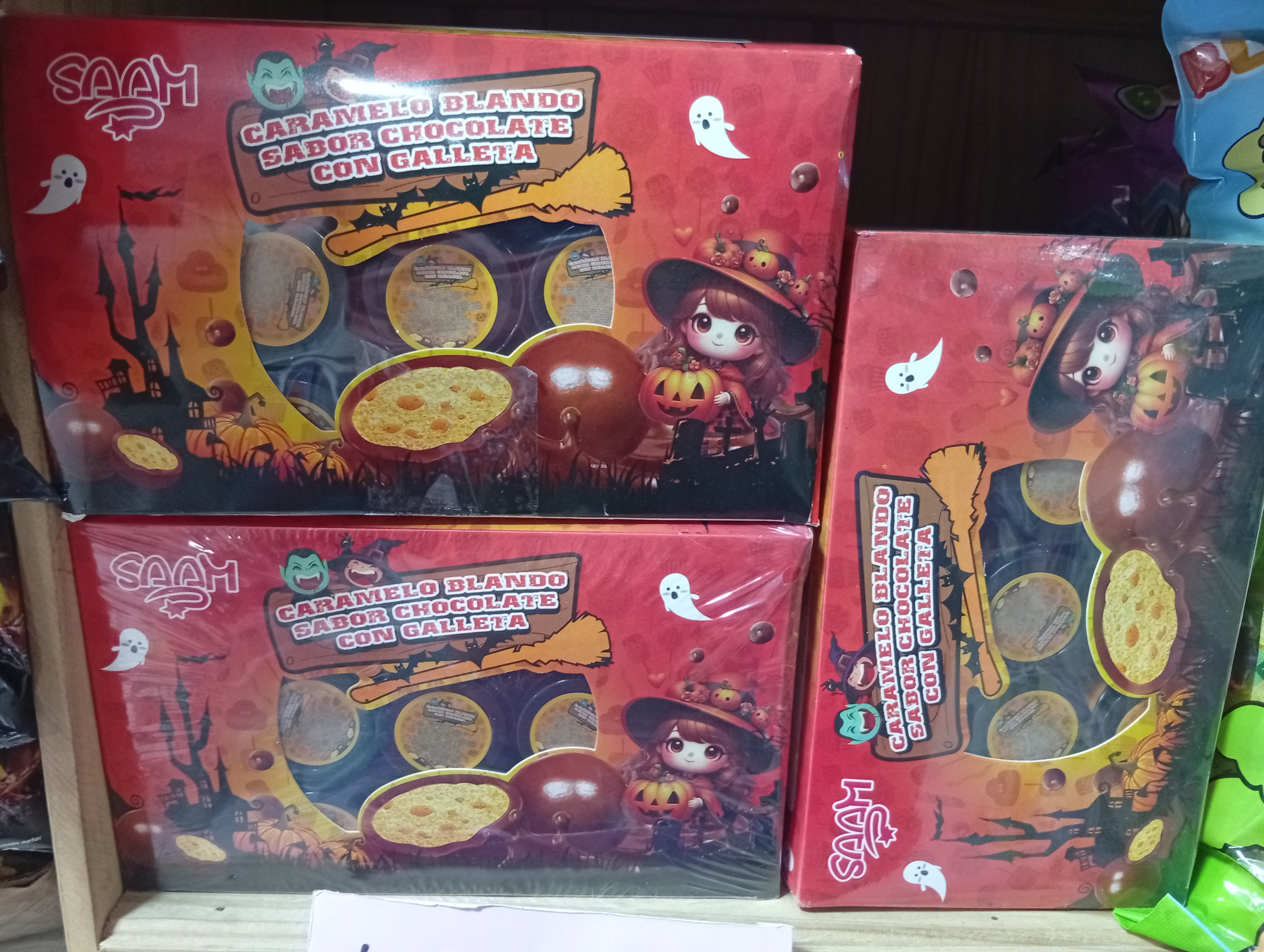 Halloween chocolate con galletax30