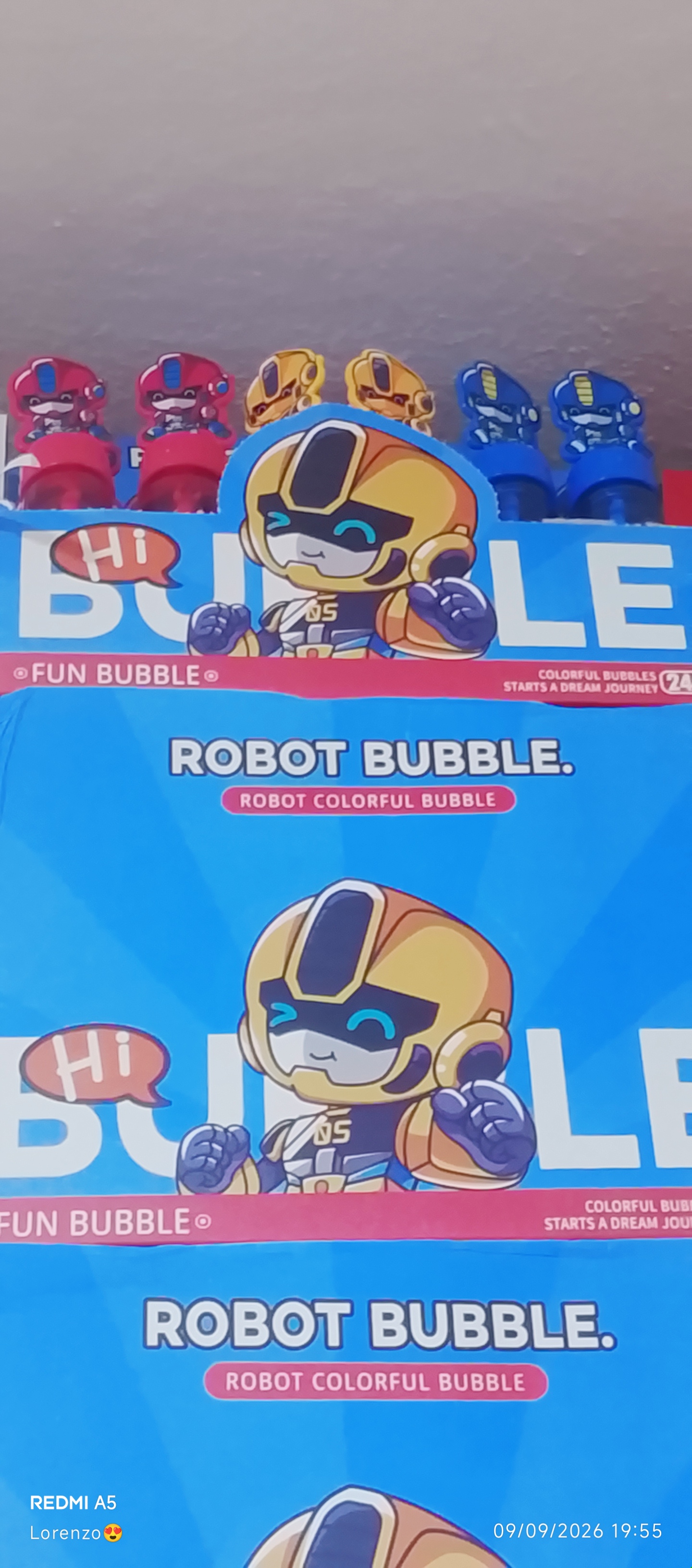 Burbujero robot x24