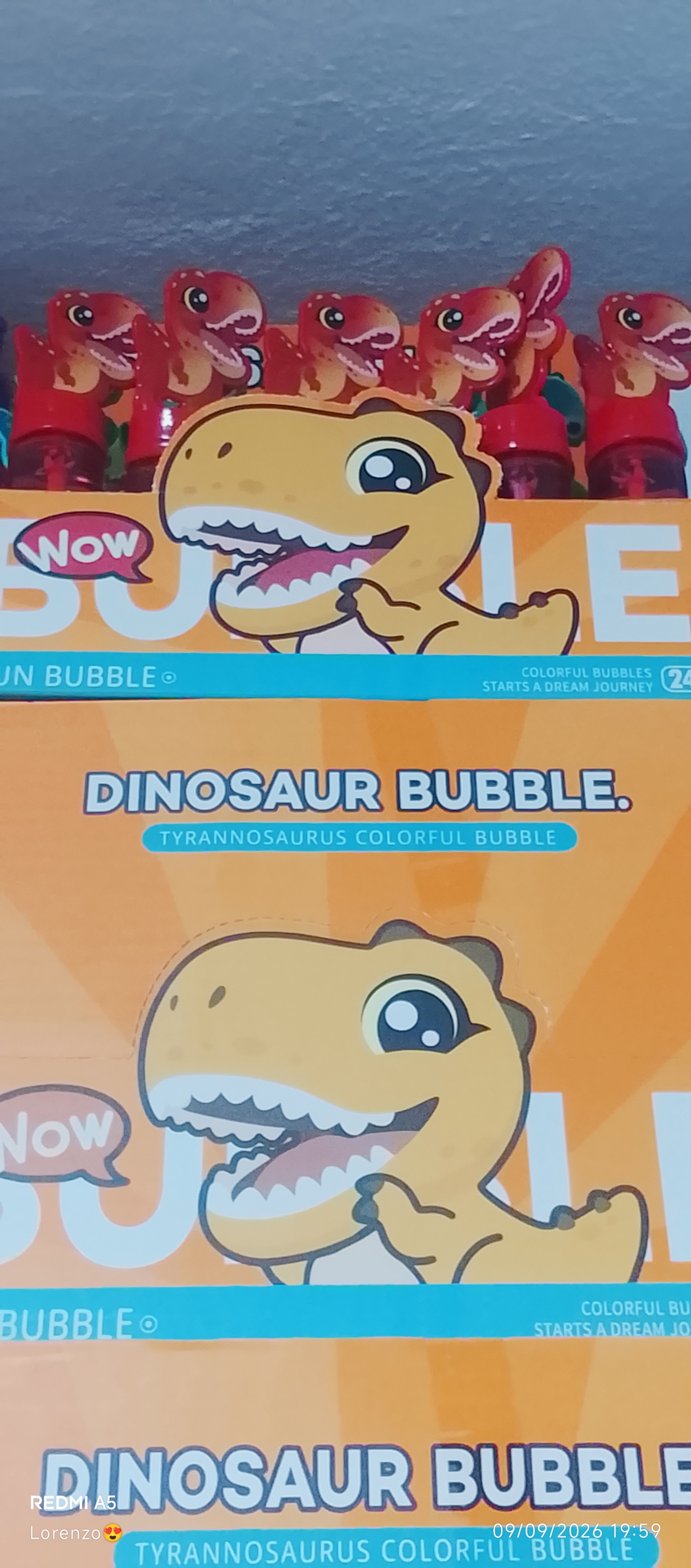 Burbujero Dino x24