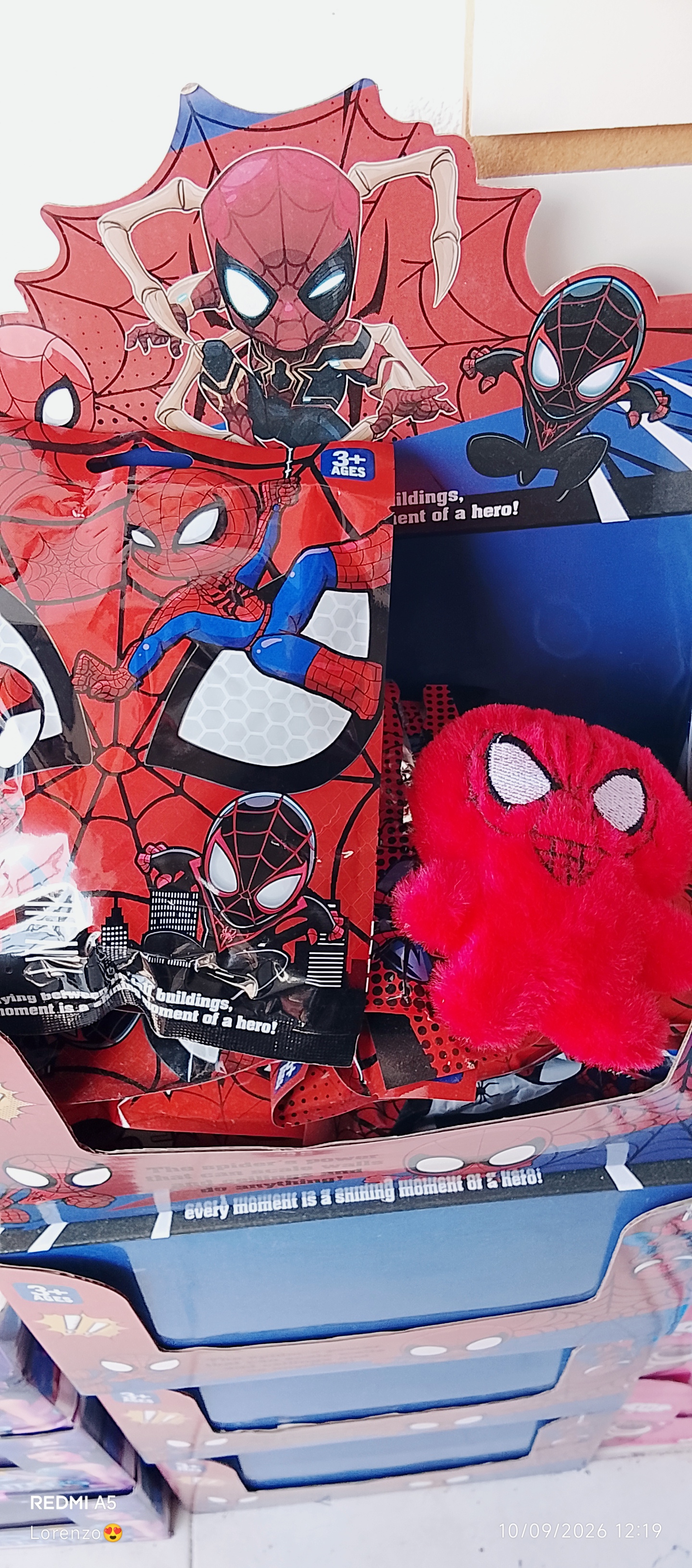 Sorpresa hombre araña x12