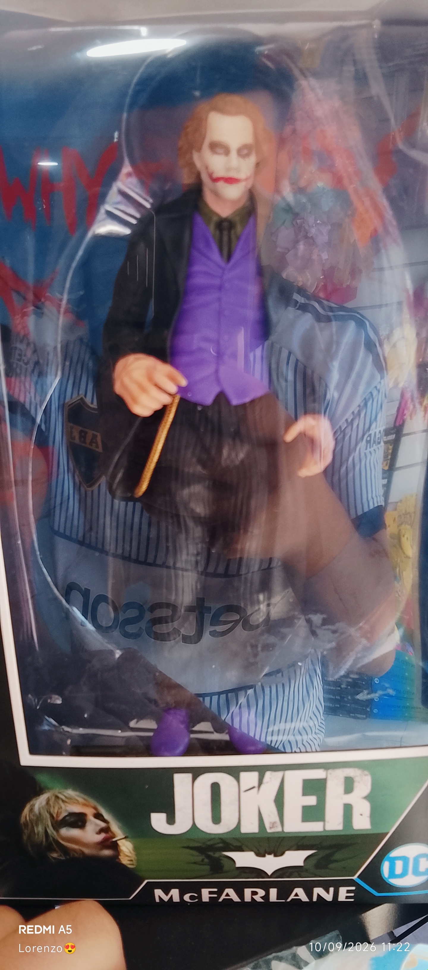 Muńeco coleccionable joker
