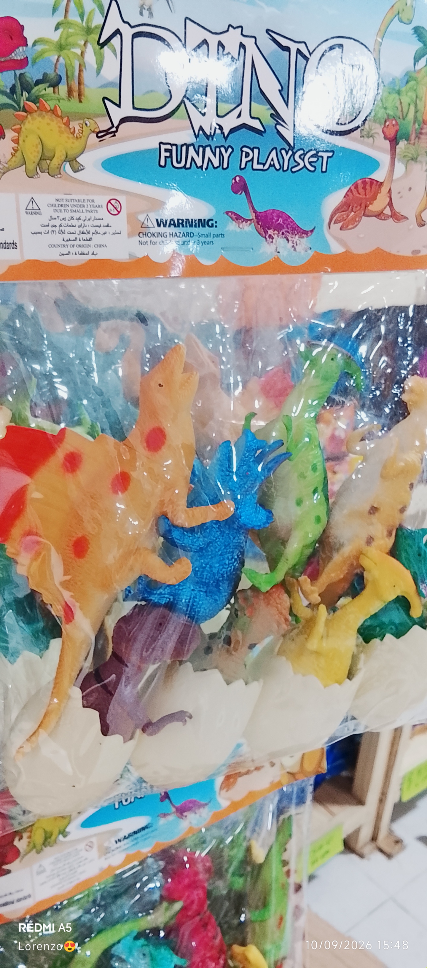 Huevos + dinos