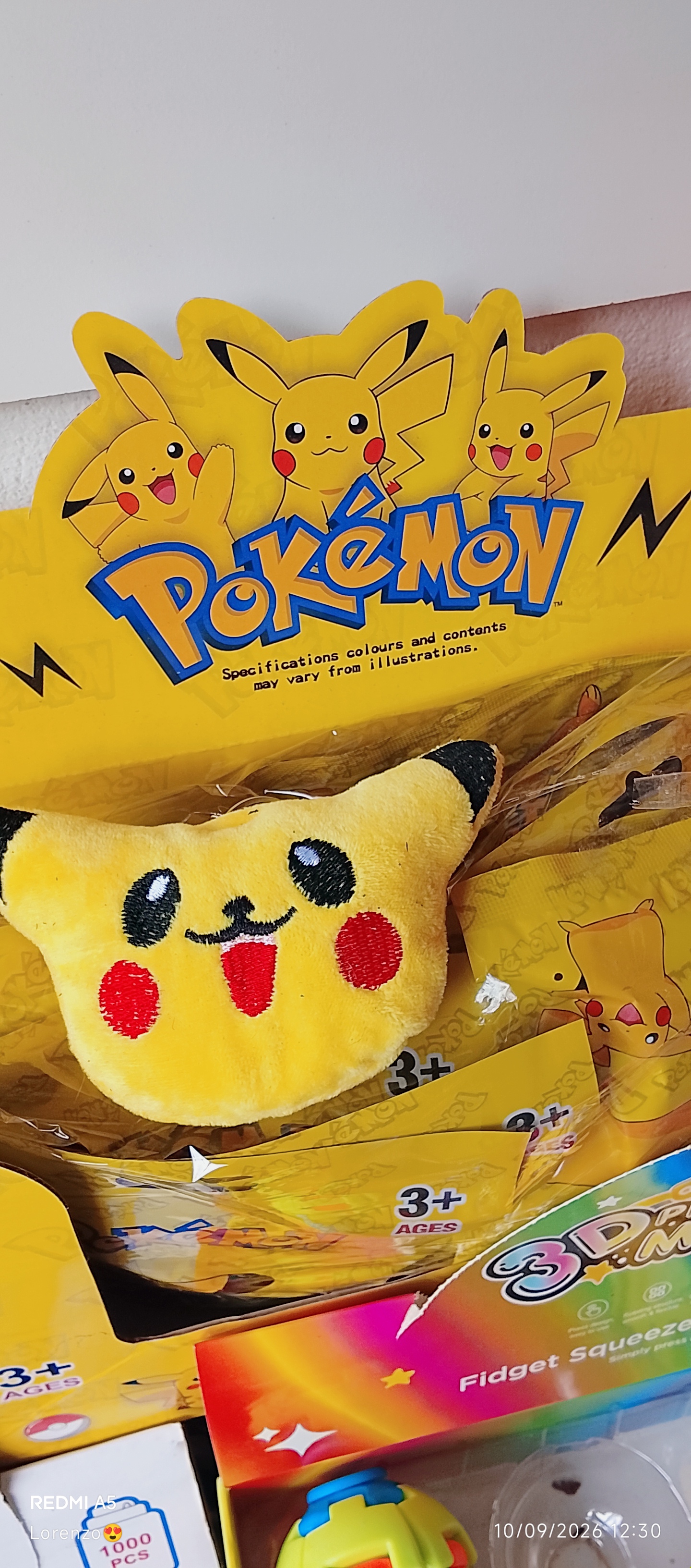 Sorpresa Pokémon x12