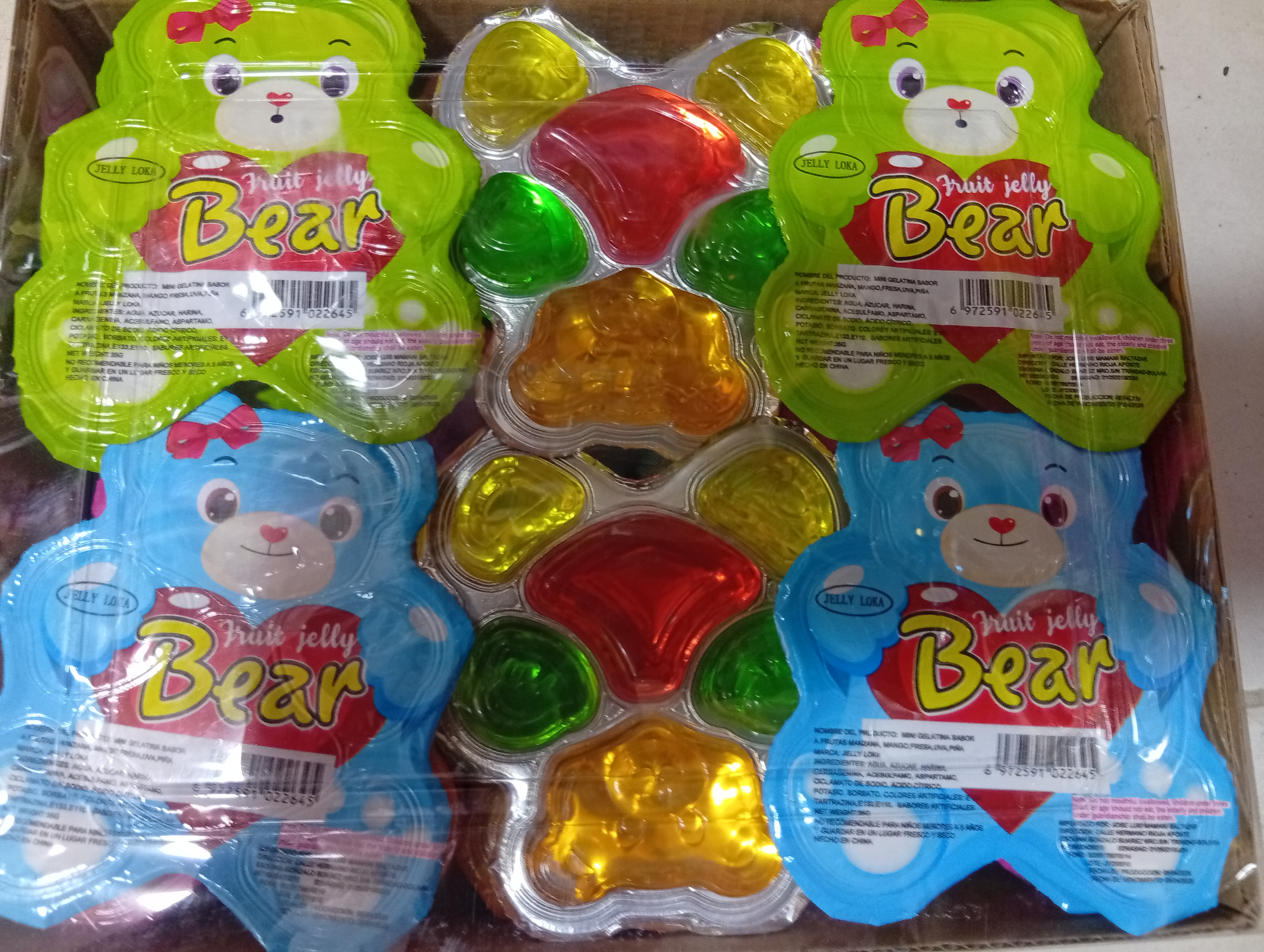 Gelatina osito x30